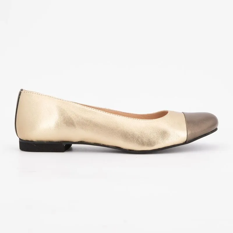 ballerines-couleur-platine-embout-bronze-femme-xavier-danaud.webp