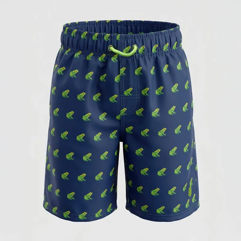 Short de bain garçon imprimé grenouille Enfant HAUTE PRESSION